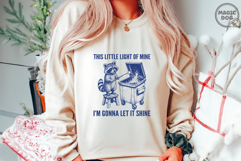 Raccoon Dumpster Fire|This Little Light Of Mine|Trash Panda Product Image 2