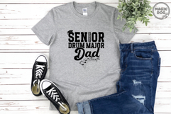 Senior 2027 Drum Major Dad Class of 2027 Marching Band SVG Product Image 3
