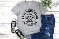 Proud Member Cool Dads Club Funny Dad Joke Father's Day SVG Product Image 2