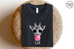 Animal Bubble Gum with Sunglasses Nursery Wall Art PNG Product Image 7