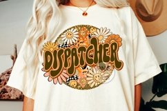 Dispatcher Png Retro Groovy Floral Leopard Sublimation Product Image 3