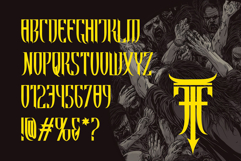 Death Wolfker | Blackletter Webfont for Dark Gothic Design Product Image 2