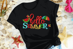 Hello Summer machine embroidery File Product Image 2
