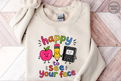 Happy to See Your Face|Cute Back to School Teacher Apple Pen Product Image 2