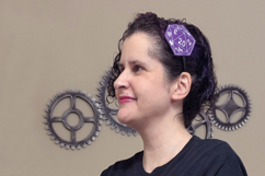 Angled D20 ITH Headband Slider Applique Embroidery