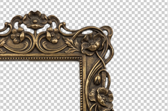 Frame in vintage style PNG file transparent Product Image 3