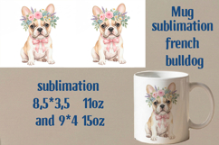 Mug sublimation french bulldog Product Image 1