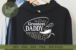 fathers day svg, dad svg, worlds greatest dad ofishally svg Product Image 4