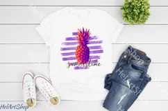 Summertime Png, Pineapple png, Summer png Product Image 2