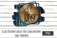 Sublimation Zodiac Sign PNG Design Product Image 1