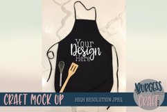 Black apron Craft Mock up |High Resolution JPEG Product Image 1