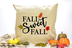 Fall Sweet Fall, Autumn clip art, home decor svg design Product Image 5