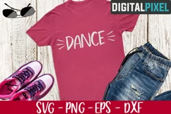 Dance SVG PNG EPS - Ballerina SVG Cricut Silhouette Cameo Product Image 1