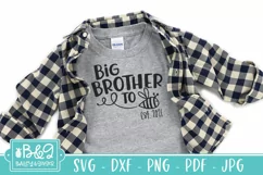 Big Brother To Be SVG - 2021 New Big Brother Announcement Product Image 1