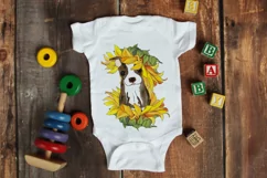 French Bulldog Puppy Sublimation | Cute Puppy | Sunflower Product Image 2