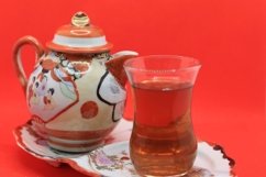 tea in a Turkish glass Product Image 1