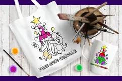Peace Music Christmas - Nordic Gnome SVG cutting files Product Image 3
