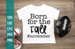 Born for the Fall September October November SVG Product Image 3