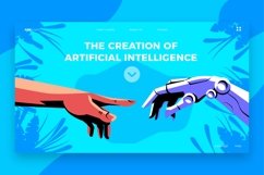 Creation of AI - Banner &amp; Landing Page Product Image 1