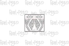 Moroccan Two Part Laser Engraved Earrings Product Image 2