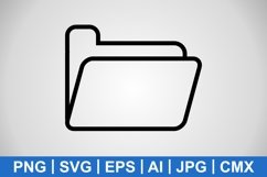 Vector Folder Icon Product Image 1