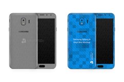 Samsung Galaxy J4 Vinyl Skin Design Mockup 2018 Product Image 1