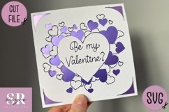 Valentines insert card | Paper cutting | Cricut Card s40 Product Image 3