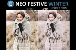 Neo Festive Winter Story mobile lightroom presets Product Image 5