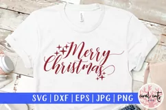 Merry Christmas - Christmas SVG EPS DXF PNG Product Image 1