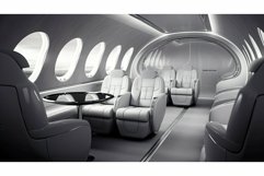 spacious plane interior Product Image 1