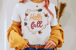 Hello Fall, Machine Embroidery Design Product Image 3