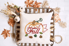 Fall, Pumpkin Embroidery Design Product Image 3