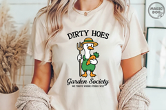 Dirty Hoes Garden Society|Funny Goose Gardening SVG Product Image 3