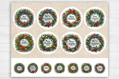 Christmas. Print & Cut Stickers PNG / Christmas Tag Product Image 2