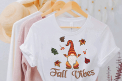 Fall Gnome, Fall Vibes, Machine Embroidery Design Product Image 2