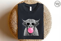 Animal Bubble Gum with Sunglasses Nursery Wall Art PNG Product Image 6