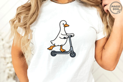 Funny Goose Scooter SVG|Animal Goose Meme Product Image 4