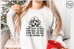 Every Snack You Make|Funny Doodle Dog|Cute Goldendoodle PNG Product Image 3