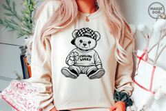 Lucky Shamrock Bear SVG|St. Patrick's Day Teddy Bear Product Image 3