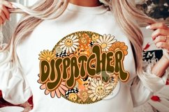 Dispatcher Png Retro Groovy Floral Leopard Sublimation Product Image 1