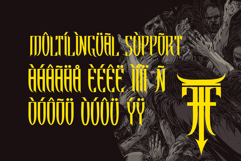 Death Wolfker | Blackletter Webfont for Dark Gothic Design Product Image 3