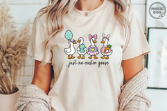 Easter Goose SVG|Silly Spring Squad|Just an Easter Goose Product Image 3