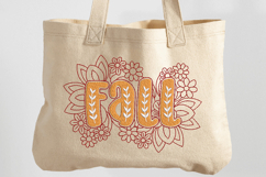 Fall, Floral Fall Machine Embroidery Product Image 3