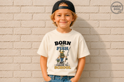 Retro Fishing Boy Back To School|First day of School SVG Product Image 3