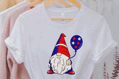 American Gnome with balloon Machine Embroidery Design Product Image 2