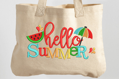 Hello Summer machine embroidery File Product Image 3