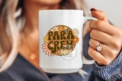 Para Crew Png Paraprofessional Parapro Retro Groovy Floral Product Image 3