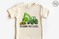 Pushin' My Luck St. Patrick's Day Construction|Boy St Patty' Product Image 2