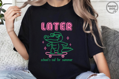 Later Gator Schools Out For Summer|Last Day of School SVG Product Image 3