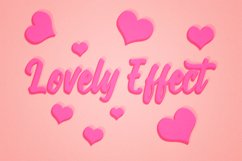 Lovely Text Effect for Photoshop Product Image 1